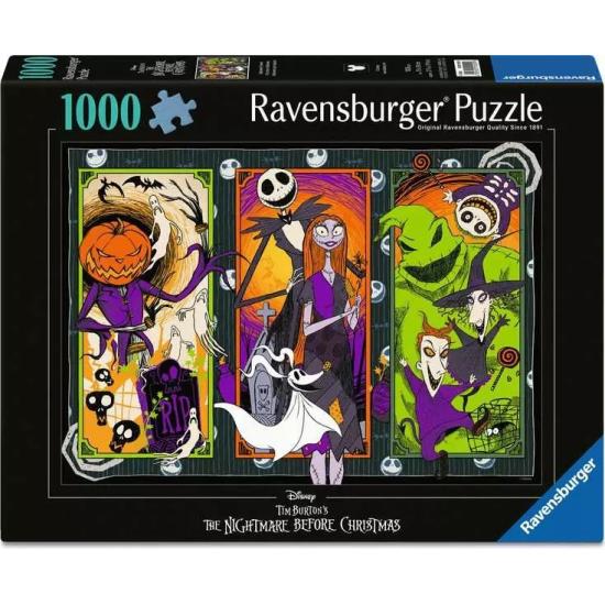 Puzzle Ravensburger Pesadilla Antes De Navidad de 1000 Piezas