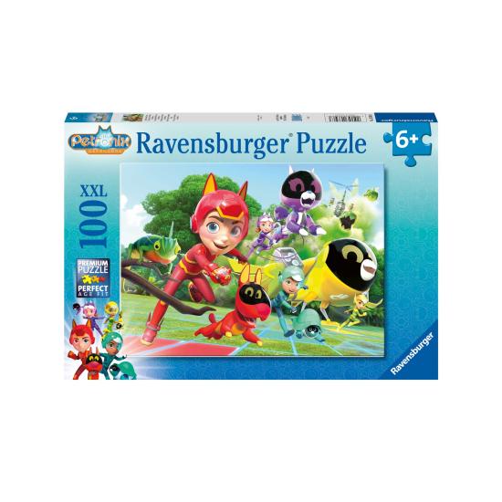 Puzzle Ravensburger Petronix Defenders XXL de 100 Piezas Puzzle Ravensburger Petronix Defenders XXL de 100 Piezas