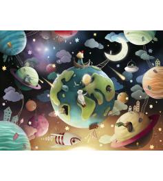 Puzzle Ravensburger Planetas Fantásticos XXL de 100 Piezas