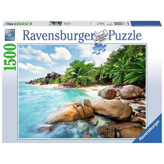 Puzzle Ravensburger Playa de la Bahía de 1500 Piezas
