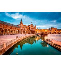 Puzzle Ravensburger Plaza de España, Sevilla de 1000 Pzs