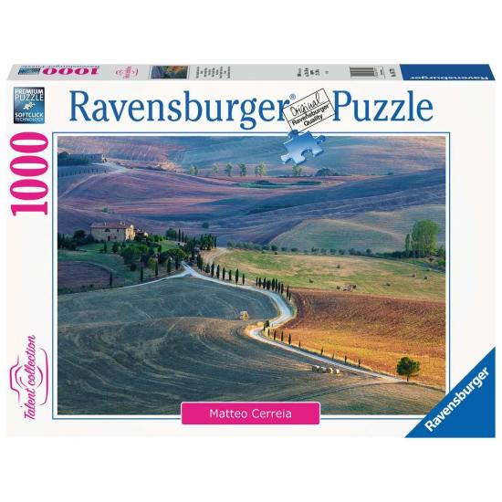 Puzzle Ravensburger Podere Terrapille, La Toscana de 1000 Pieza Puzzle Ravensburger Podere Terrapille, La Toscana de 1000 Pieza
