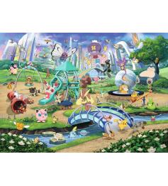 Puzzle Ravensburger Pokemon Eevee y el Parque de 1000 Piezas