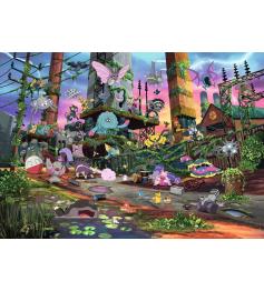 Puzzle Ravensburger Pokemon Joelton Y La Central Eléctrica 1000
