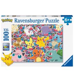 Puzzle Ravensburger Pokémon Listos para la Batalla XXL DE 100 P