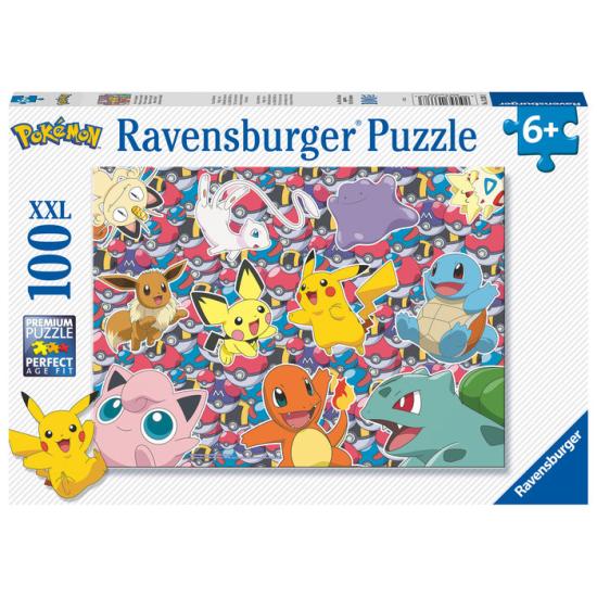 Puzzle Ravensburger Pokémon Listos para la Batalla XXL DE 100 P