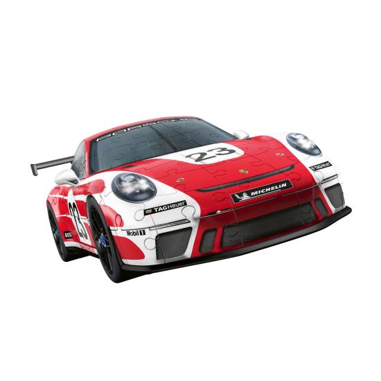 Puzzle Ravensburger Porsche 911 GT3 Cup Salzburg 3D 108 Pzs Puzzle Ravensburger Porsche 911 GT3 Cup Salzburg 3D 108 Pzs