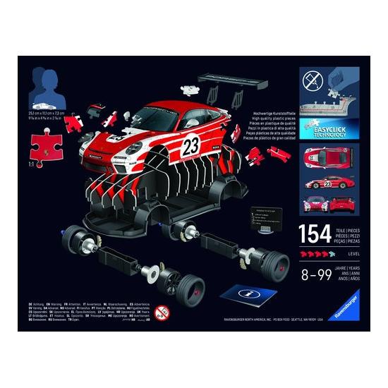 Puzzle Ravensburger Porsche 911 GT3 Cup Salzburg 3D 108 Pzs