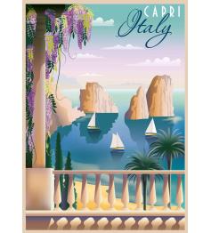 Puzzle Ravensburger Postal de Capri de 1000 Pzs