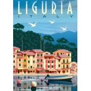 Puzzle Ravensburger Postal de Liguria de 1000 Pzs