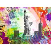 Puzzle Ravensburger Postal de Nueva York de 500 Piezas