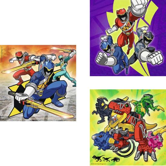 Puzzle Ravensburger Power Rangers 3 x 49 Piezas