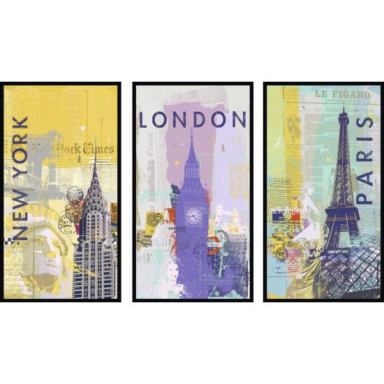 Puzzle Ravensburger Prensa Internacional 3 x 500 Piezas