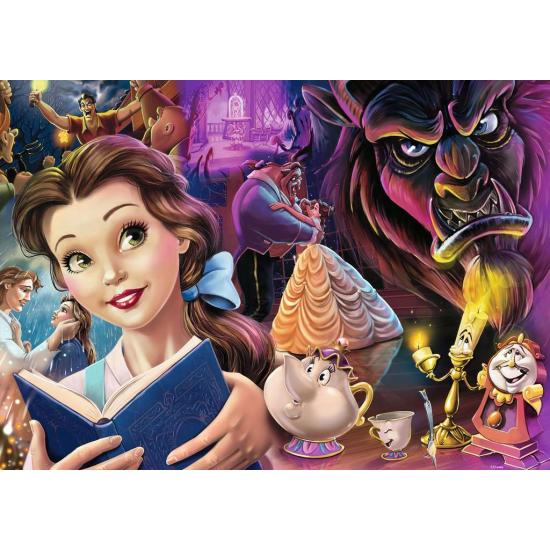 Puzzle Ravensburger Princesas, Bella y Bestia 1000 Piezas