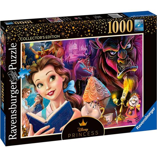 Puzzle Ravensburger Princesas, Bella y Bestia 1000 Piezas