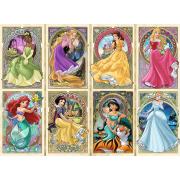 Puzzle Ravensburger Princesas Disney Art Nouveau de 1000 Piezas