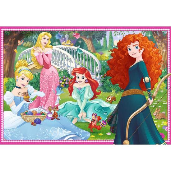 Puzzle Ravensburger Princesas Disney de 2x12 Piezas