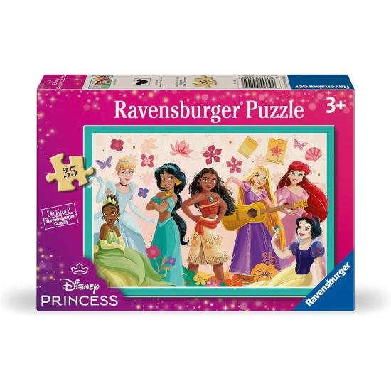 Puzzle Ravensburger Princesas Disney de 35 Piezas Puzzle Ravensburger Princesas Disney de 35 Piezas
