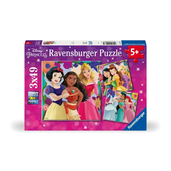 Puzzle Ravensburger Princesas Disney de 3x49 Piezas Puzzle Ravensburger Princesas Disney de 3x49 Piezas