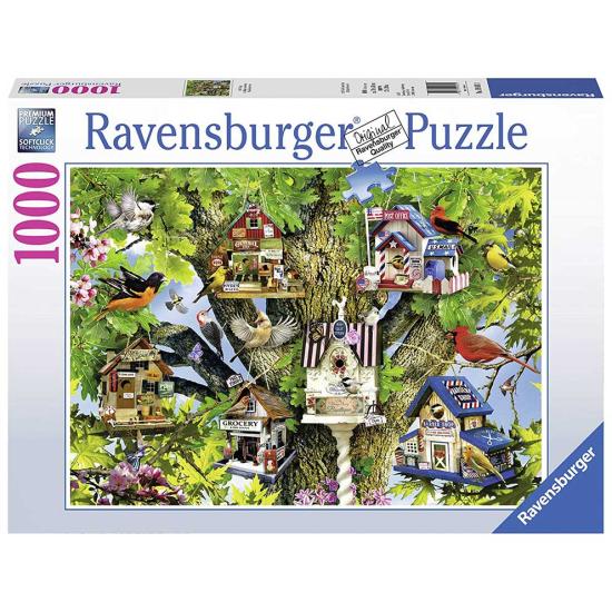Puzzle Ravensburger Pueblo de Aves de 1000 Piezas