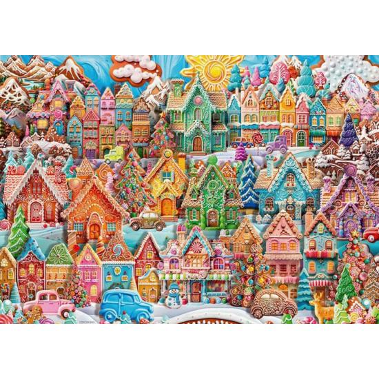 Puzzle Ravensburger Pueblo de Galletas 1000 Piezas