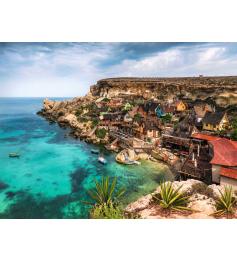 Puzzle Ravensburger Pueblo Popeye, Malta de 1500 Piezas