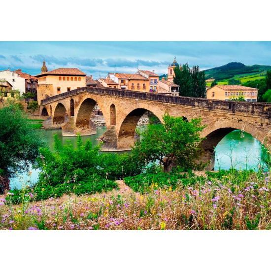 Puzzle Ravensburger Puente la Reina, España de 1000 Piezas Puzzle Ravensburger Puente la Reina, España de 1000 Piezas