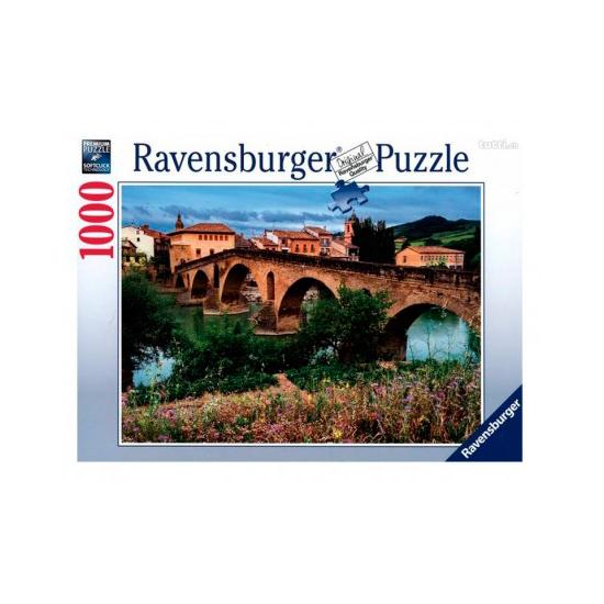 Puzzle Ravensburger Puente la Reina, España de 1000 Piezas Puzzle Ravensburger Puente la Reina, España de 1000 Piezas