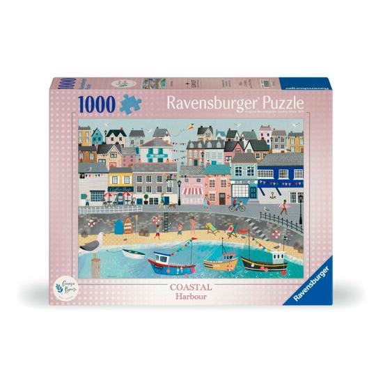 Puzzle Ravensburger Puerto Costero de 1000 Piezas Puzzle Ravensburger Puerto Costero de 1000 Piezas