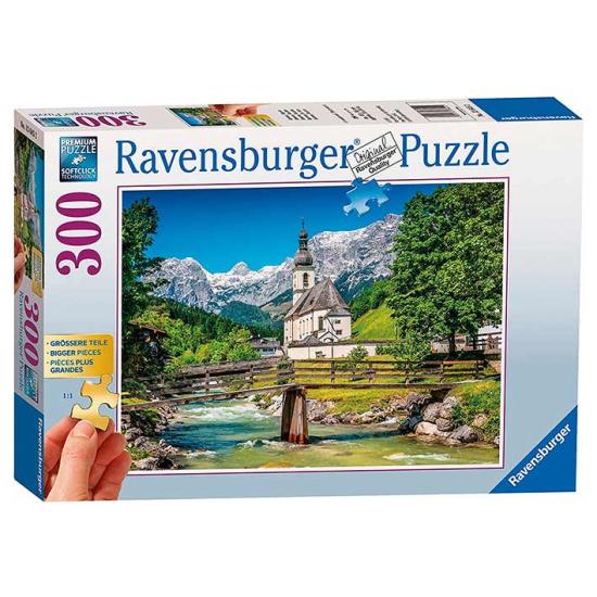Puzzle Ravensburger Ramsau, Baviera de 300 Piezas XXL