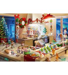 Puzzle Ravensburger Recreo Navideño de 1000 Pzs
