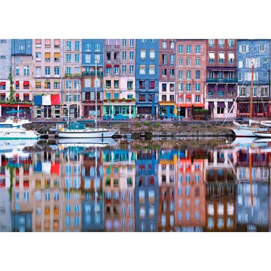 Puzzle Ravensburger Reflejo de Honefleur de 1000 Piezas