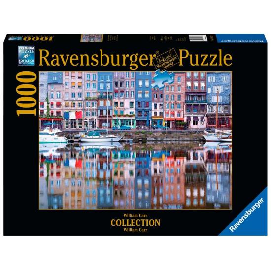 Puzzle Ravensburger Reflejo de Honefleur de 1000 Piezas