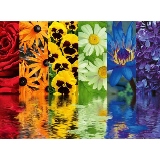 Puzzle Ravensburger Reflejos Florales de 500 Piezas Puzzle Ravensburger Reflejos Florales de 500 Piezas