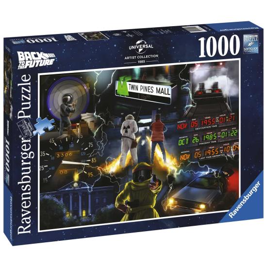 Puzzle Ravensburger Regreso al Futuro de 1000 Piezas Puzzle Ravensburger Regreso al Futuro de 1000 Piezas