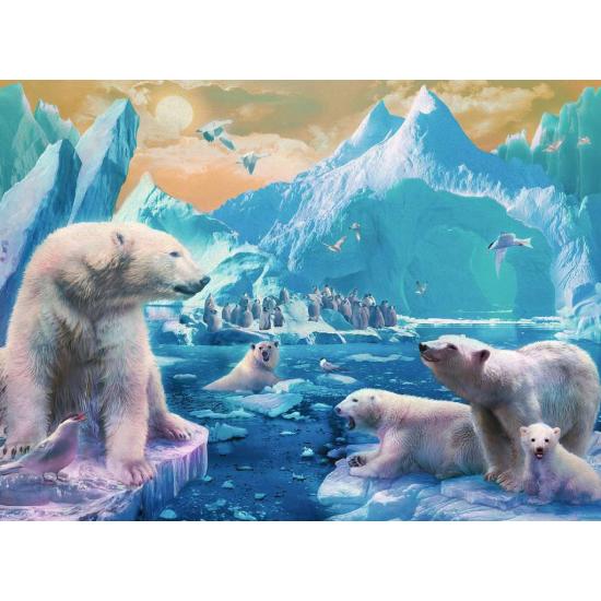 Puzzle Ravensburger Reino del Oso Polar XXL 300 Piezas Puzzle Ravensburger Reino del Oso Polar XXL 300 Piezas