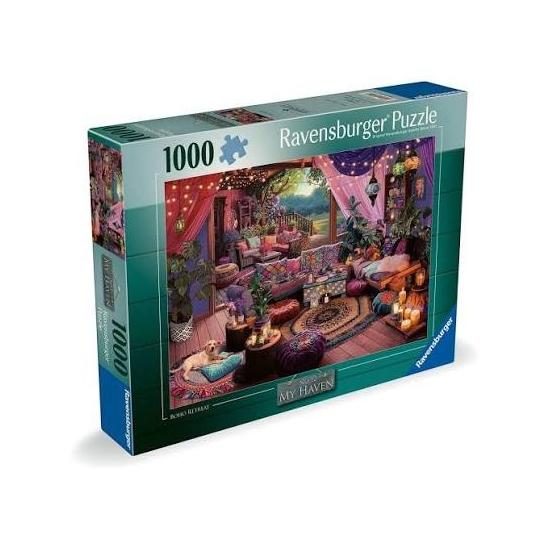 Puzzle Ravensburger Retiro Bohemio de 1000 Piezas
