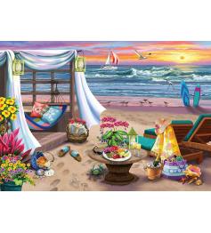 Puzzle Ravensburger Retiro en Cabaña XXL 500 Pzs