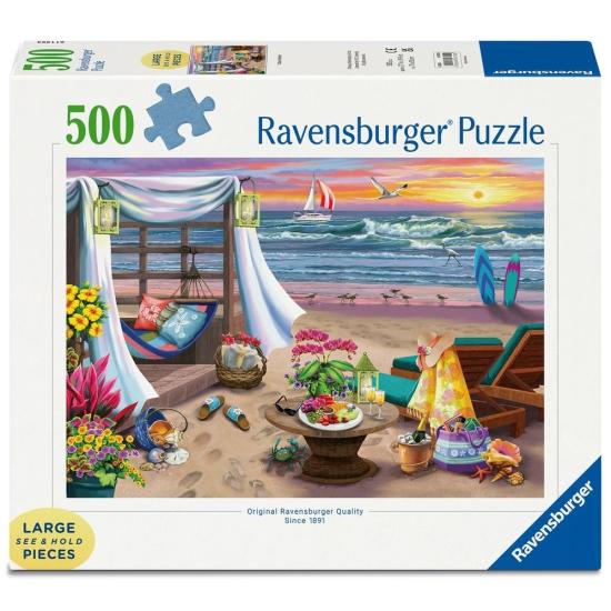 Puzzle Ravensburger Retiro en Cabaña XXL 500 Pzs