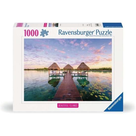 Puzzle Ravensburger Retiro Tropical de 1000 Piezas Puzzle Ravensburger Retiro Tropical de 1000 Piezas