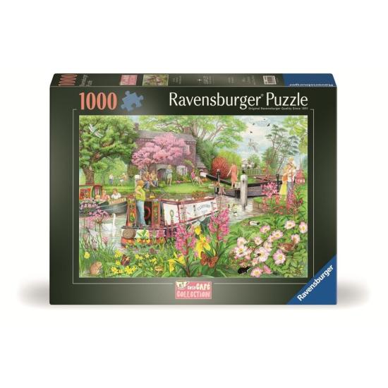 Puzzle Ravensburger River Cafe de 1000 Piezas