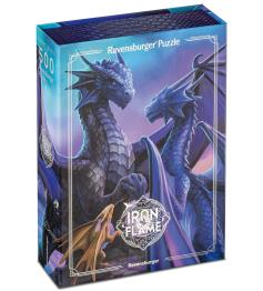 Puzzle Ravensburger Romantasy, Alas de Hierro de 500 Piezas