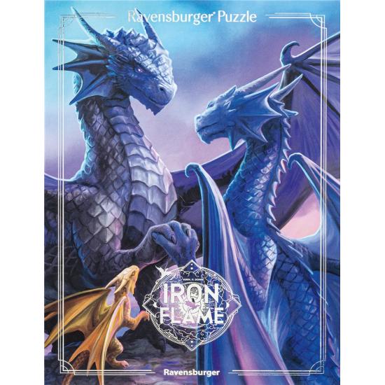 Puzzle Ravensburger Romantasy, Alas de Hierro de 500 Piezas