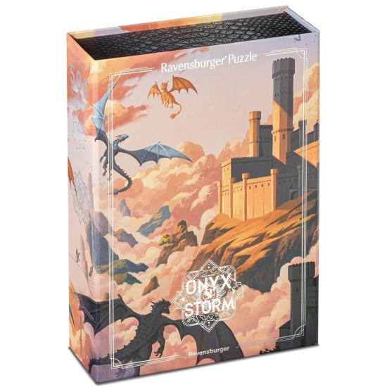 Puzzle Ravensburger Romantasy, Alas de Ónix de 500 Piezas