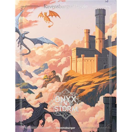 Puzzle Ravensburger Romantasy, Alas de Ónix de 500 Piezas