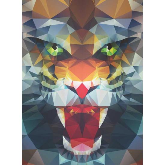 Puzzle Ravensburger Rugido de Polígonos de 500 Piezas Puzzle Ravensburger Rugido de Polígonos de 500 Piezas