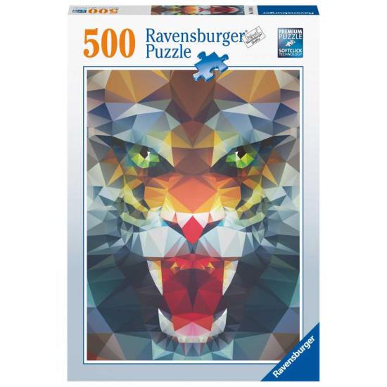 Puzzle Ravensburger Rugido de Polígonos de 500 Piezas Puzzle Ravensburger Rugido de Polígonos de 500 Piezas