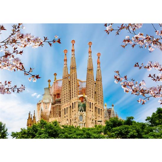 Puzzle Ravensburger Sagrada Familia, Barcelona 1000 Piezas Puzzle Ravensburger Sagrada Familia, Barcelona 1000 Piezas