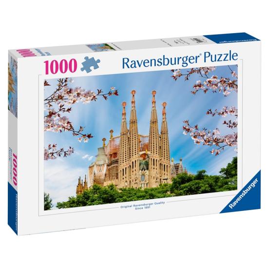 Puzzle Ravensburger Sagrada Familia, Barcelona 1000 Piezas Puzzle Ravensburger Sagrada Familia, Barcelona 1000 Piezas