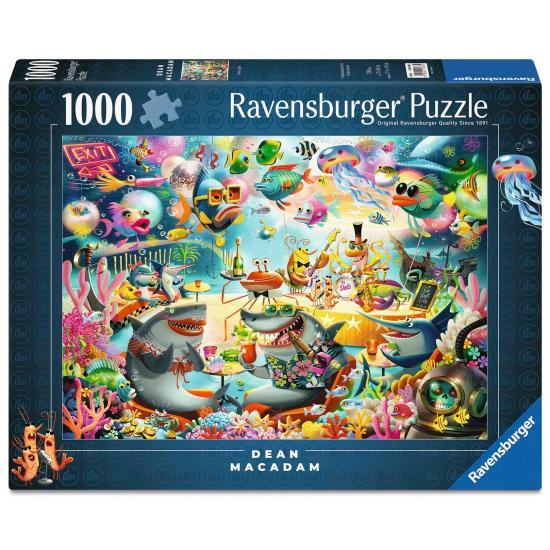 Puzzle Ravensburger Salón Con Vista Al Mar de 1000 Piezas